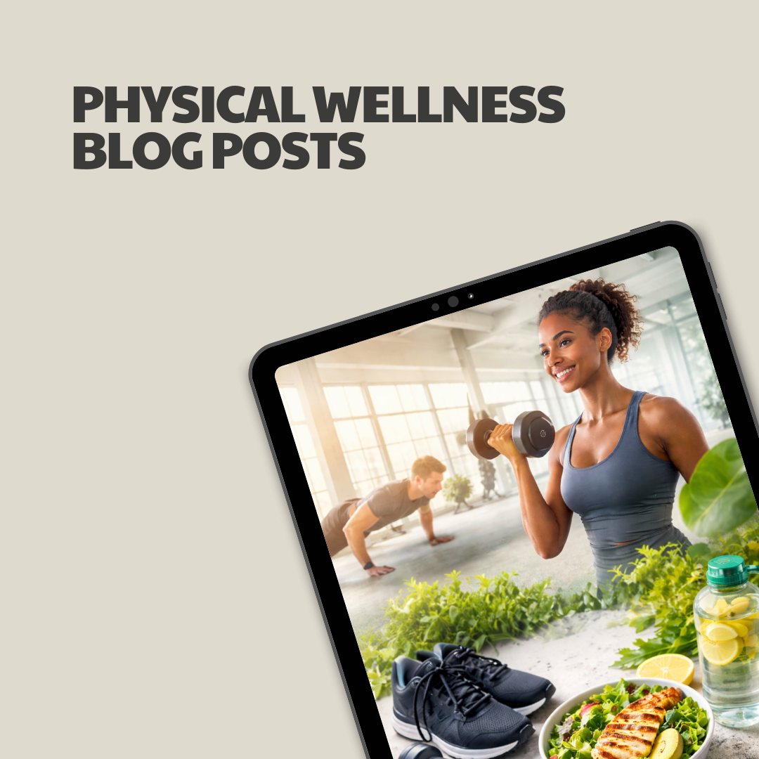 Physical Wellness Blog Posts – 5 Pre-Written Articles